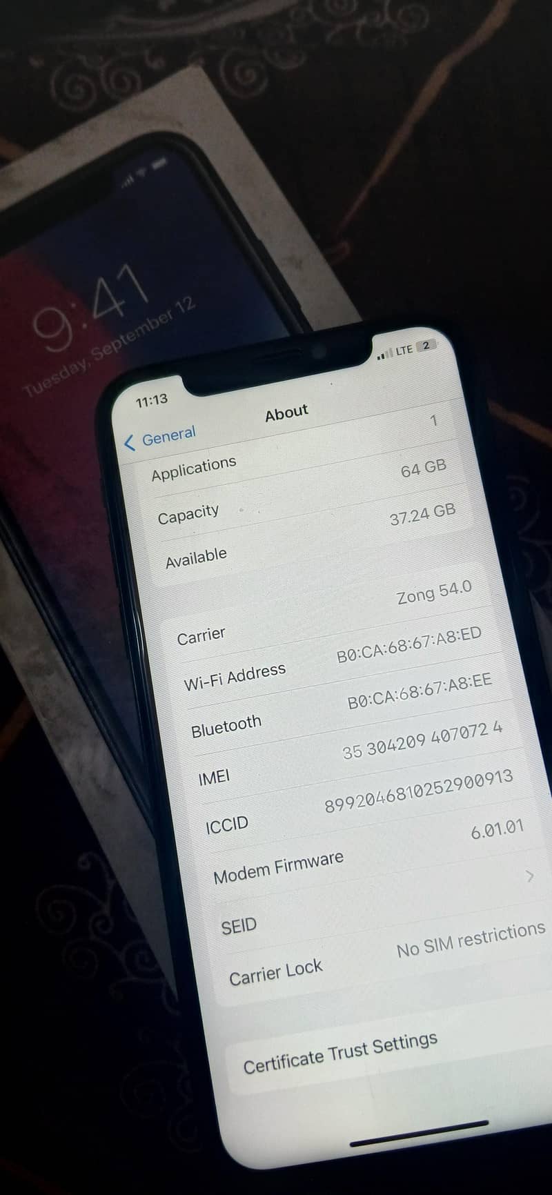 Iphone x sim working 5