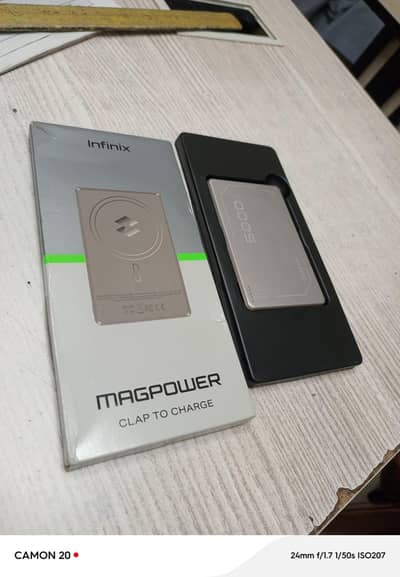 Infinix MagPower XP06 5000mAh Wireless Magnetic Power Bank - Box Pack