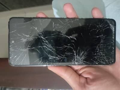 Redmi 10 Original panel glass shattered in all working condition