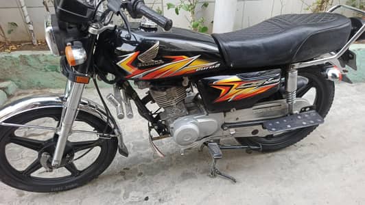 HONDA CG 125 2021 TOTAL GENUINE  alloy rim