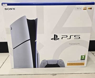 PS5 Slim Disc Edition 1TB Brand New Sealed | CFI-2116