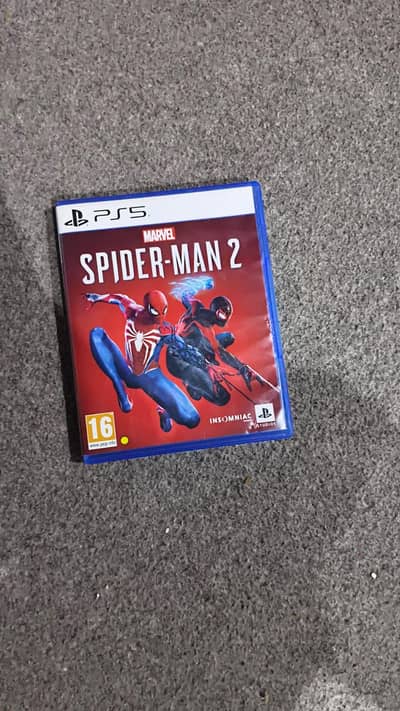ps5 disc Spiderman 2