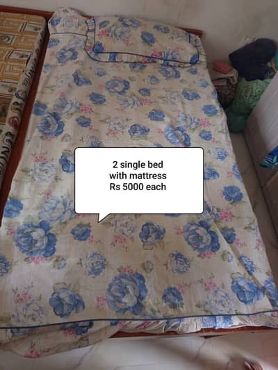 Single bed set 2 piece