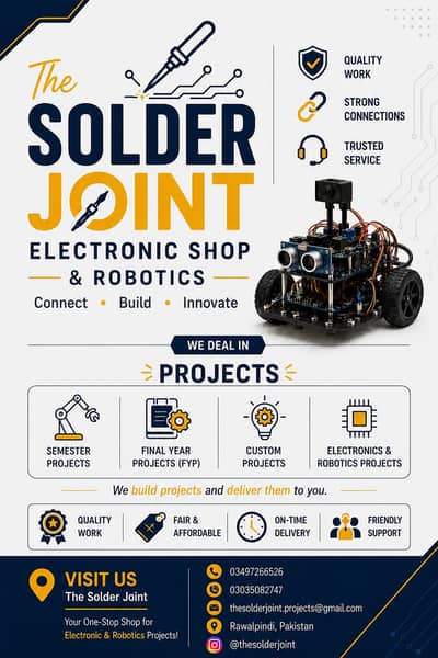 Electronics Projects | Arduino | IoT | Final Year Projects | PCB Desig