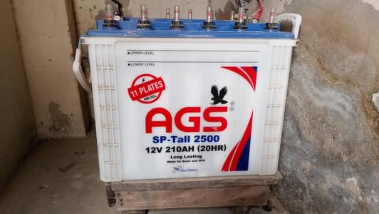 2 AGS SP-Tall 2500 Batteries (12V 210AH) for Sale
