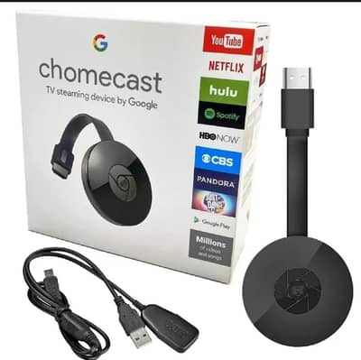 Google Chromecast  Tv streaming Device with Hdmi Cable