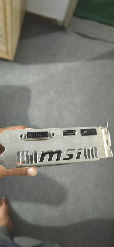 MSI 1050ti 4gb vram 100% health