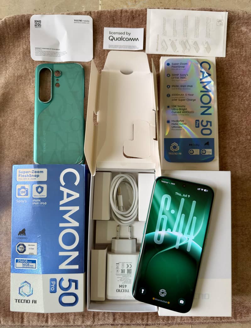 Tecno Camon 50 Pro Complete Box 1
