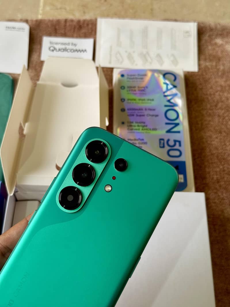 Tecno Camon 50 Pro Complete Box 7
