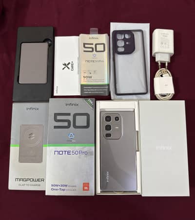 Infinix Note 50 Pro (12gb 256gb) Complete Box