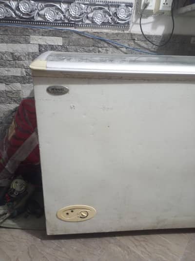 Deep Freezer Glass top