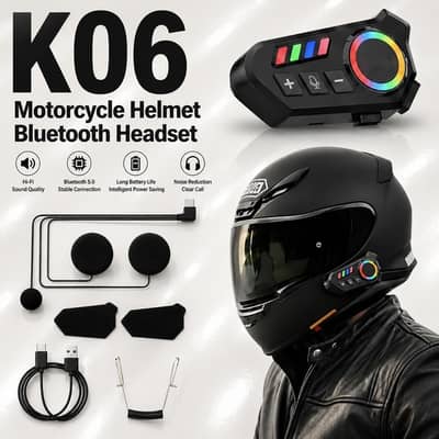 Helmet Wireless Earphone K06A – Bluetooth Helmet