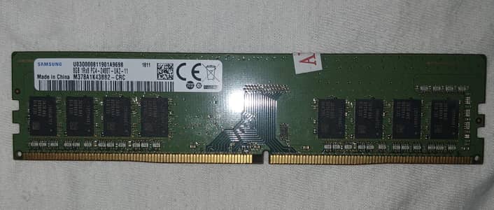 RAM 8 GB DDR4 2400 MHz for Desktop (Samsung Brand)
