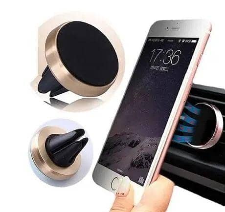 CAR Air Vent A/C AC GRILL Mount Magnet MOBILE Phone Stand Holder 360 Rotation for All Mobiles