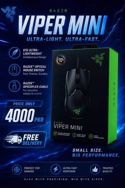 Razer Viper Mini – Available Now!