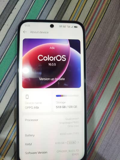 OPPO A6k