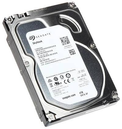 seagate 4TB Skyhawk. xchang possible