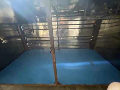 Steel counter for fries samosa and burger shawarma