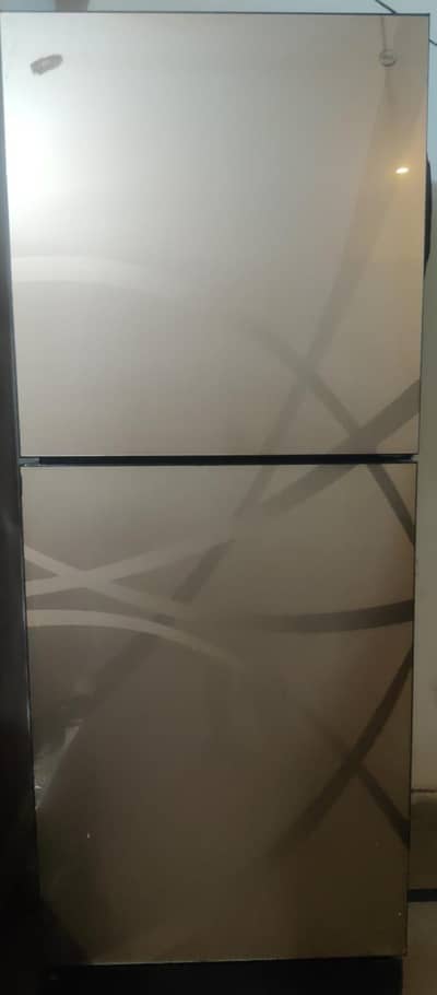 PEL double door glass refrigerator/excellent cooling/good condition