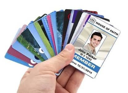 Students PVC Cards & Employer Cards UV PVC Card Printing High Qualitiy