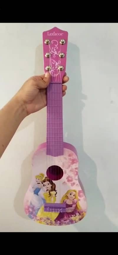 wooden guitar