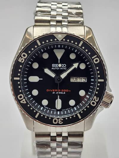 Seiko Diver Watch Automatic Original New