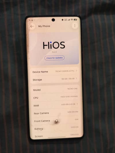 Tecno CAMON 40 Pro