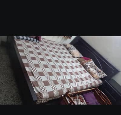 Double bed only with mattress
