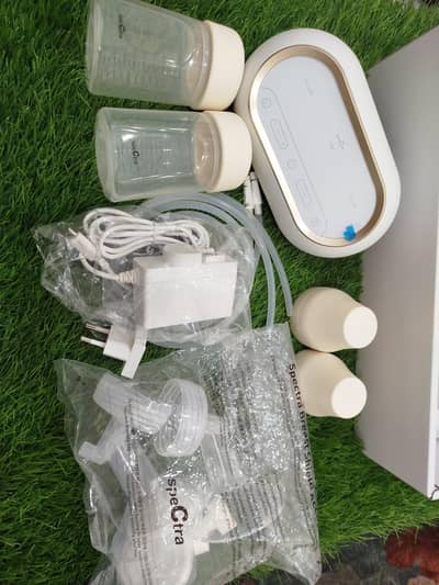 Spectra Dual Compact Portable Electric Breast Pump Set