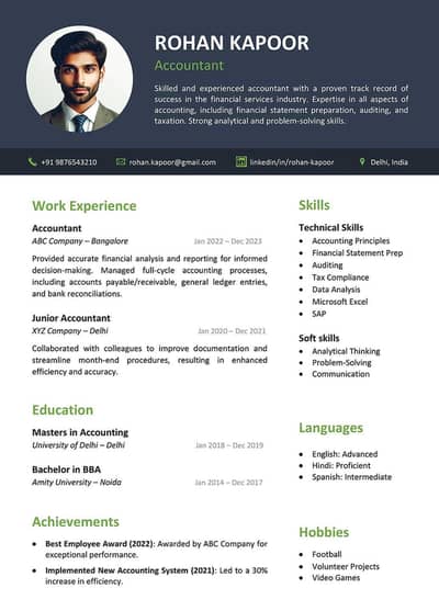 CV maker | Get your CV made in cheap | Land the Job for freshers