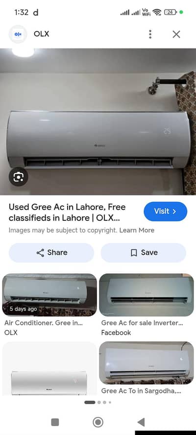 gree non inverter ac 1 ton