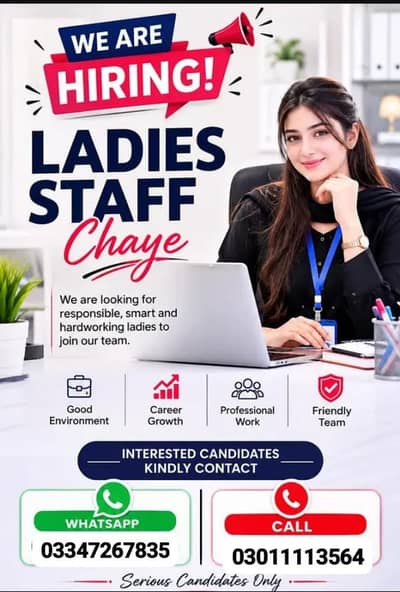 Female Stuff Required for Marketing