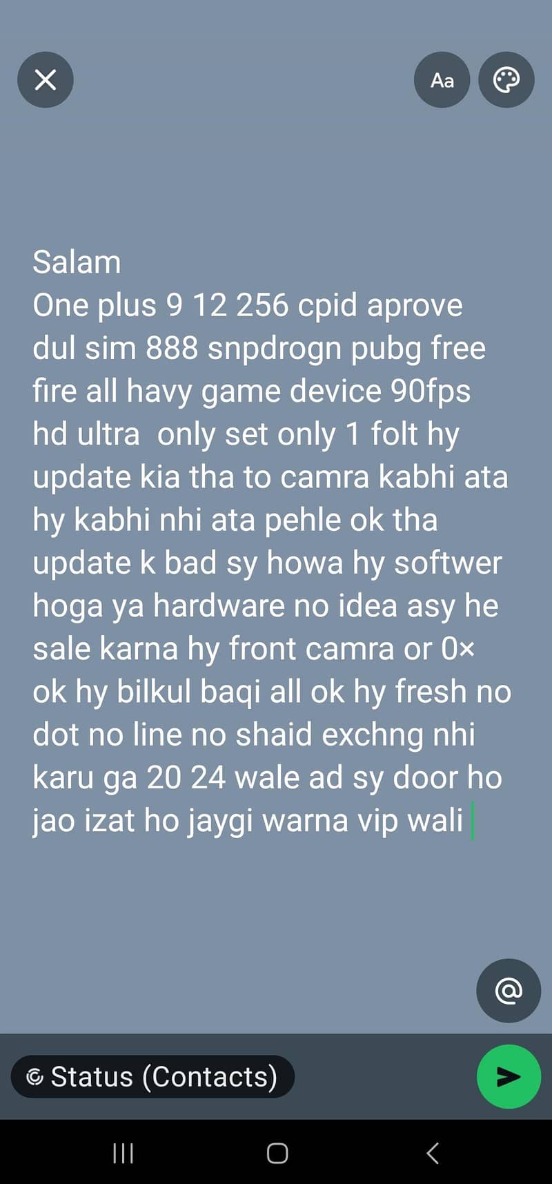 One Plus 9 0