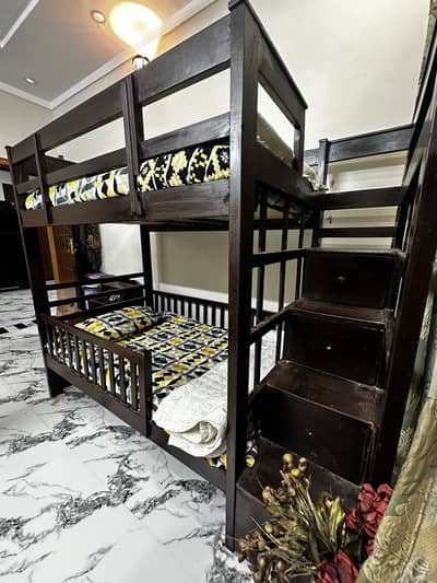 Wooden Bunker Bed