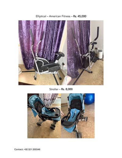 Elliptical American Fitness