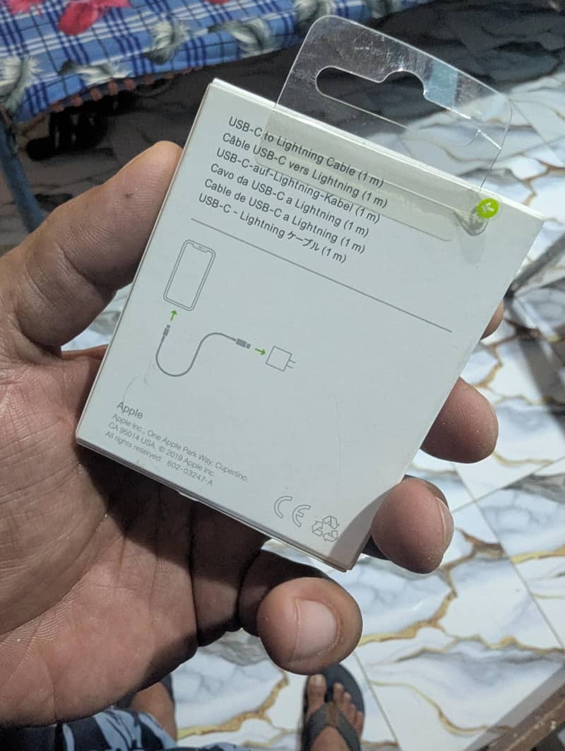 Apple original charging cable 5