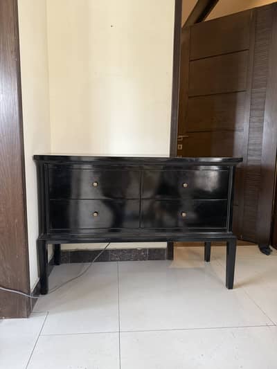 Gourmet Furniture - black console table