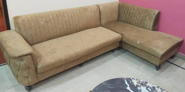 L shaped Sofa Set For Sell