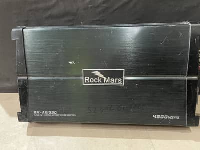 RockMars 4 Channel Amplifier + Pioneer Sub + Kenwood 6×9 sound system