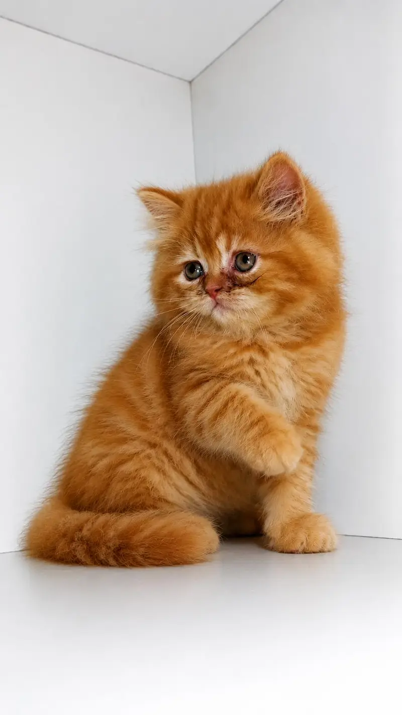 punch face female kitten — photo 2