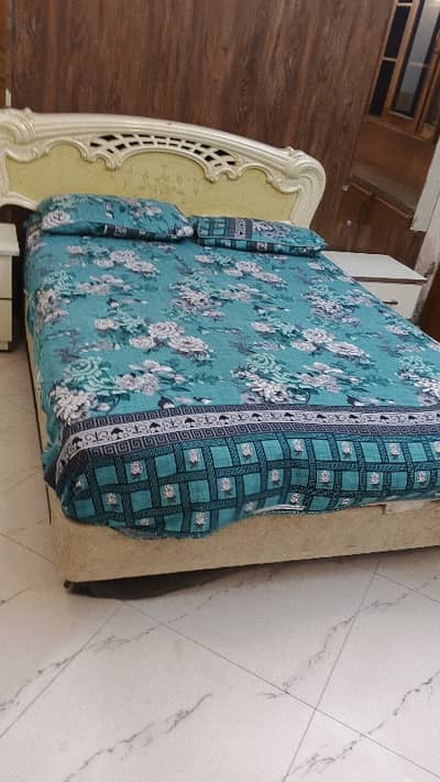 Fully Furnished Ground portion 2 bedroom With Attached Bathroom Flat For Rent Only For Bachelor Boys.  No Family contact