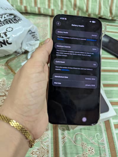 Iphone 16 pro max 256 non jv