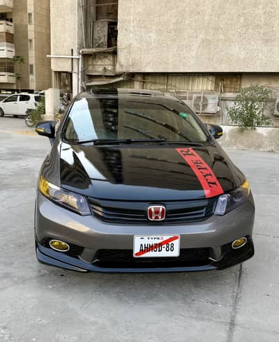Honda Civic VTi Oriel Prosmatec 2012 UG sunroof rebirth / Triborn