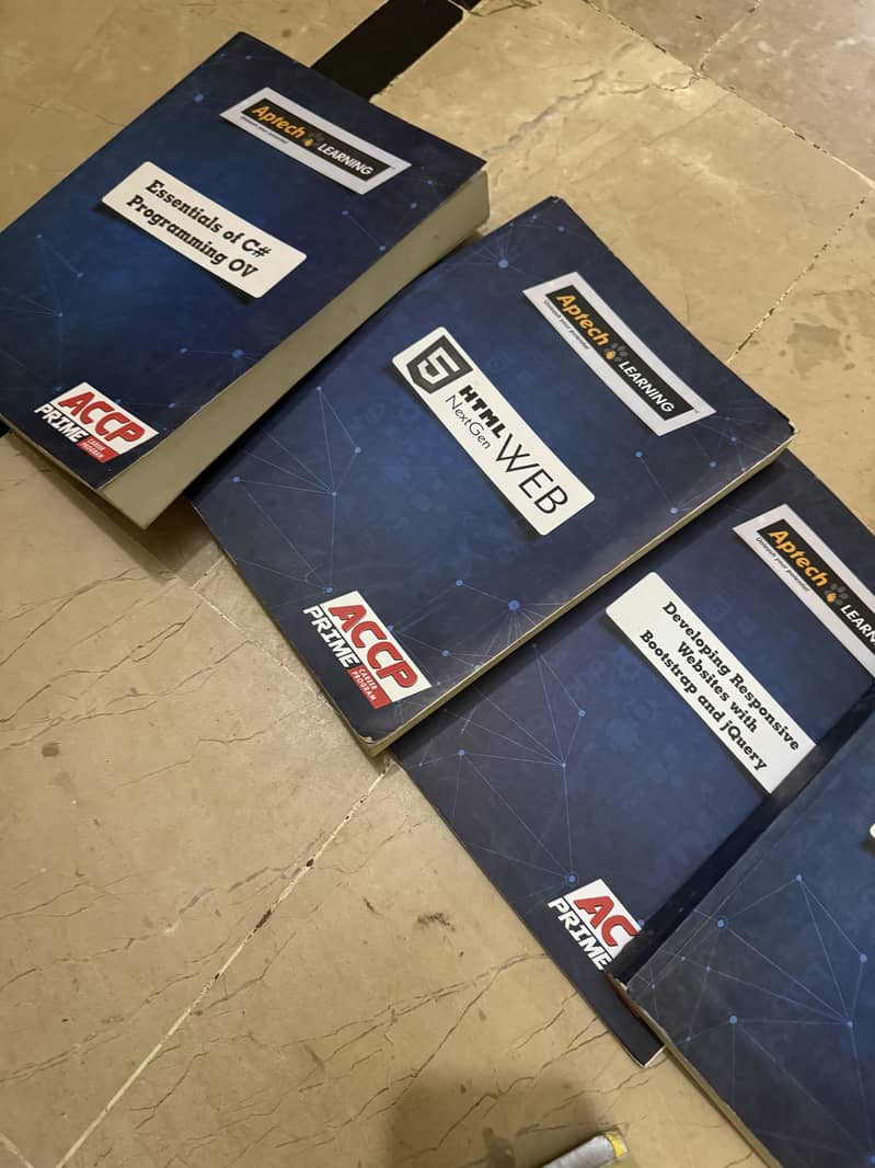 Aptech IT Programming Books 0