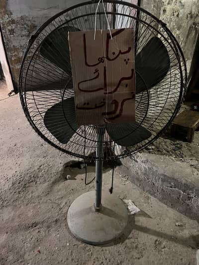 Pedestal fan