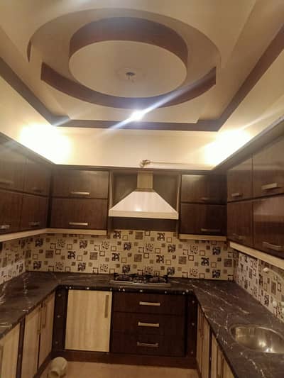 Brand New Portion 1st floor 3 Beds DD West Open In PIA Society Block 9 Gulistan e Jauhar