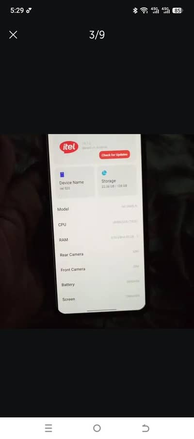 Itel mobile for sale 6gb 128gb ha pta approad ha