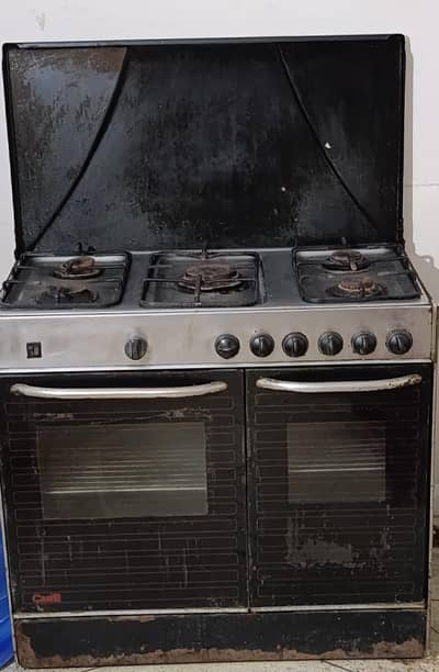 5 hob cooking range