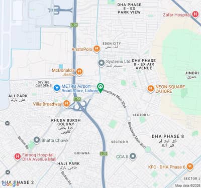 Phase 8 Broadway Commercial C-Near#163 Top Location Plot