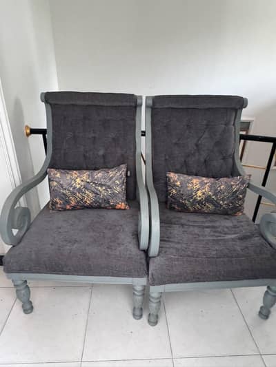 Bed Room Chairs with Coffee Table